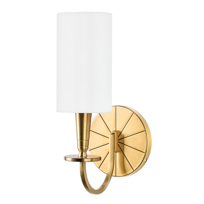 Hudson Valley - 8021-AGB - One Light Wall Sconce - Mason - Aged Brass