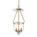 Hudson Valley - 252-AGB-C1 - Three Light Pendant - Hampton - Aged Brass