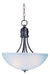 Maxim - 10044FTOI - Three Light Pendant - Logan - Oil Rubbed Bronze