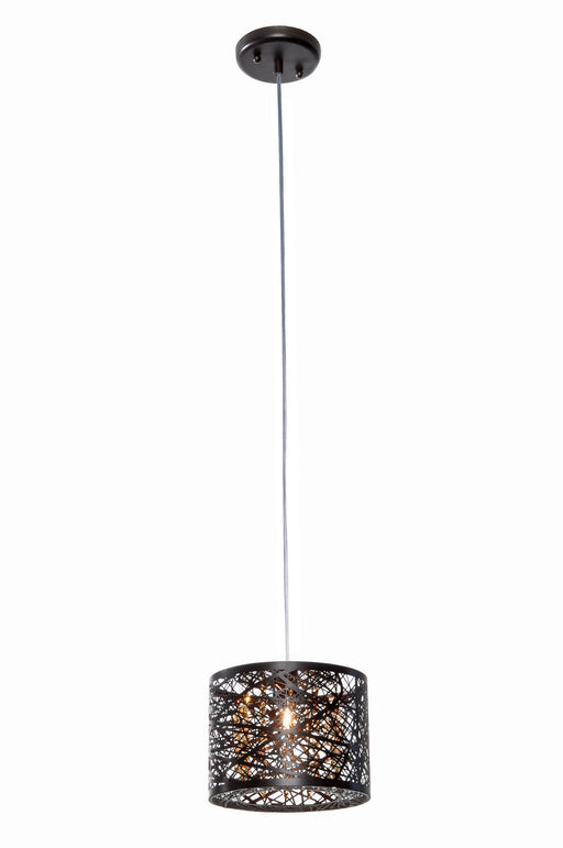 ET2 - E21306-10BZ - One Light Pendant - Inca - Bronze