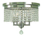 Framburg - 2273 PS - Four Light Flush / Semi-Flush Mount - Princessa - Polished Silver