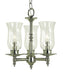 Framburg - 2508 PS - Three Light Chandelier - Sheraton - Polished Silver