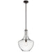 Kichler - 42046OZCS - One Light Pendant - Everly - Olde Bronze