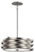 Kichler - 43301NI - Three Light Pendant - Roswell - Brushed Nickel