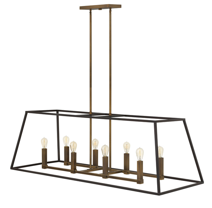 Hinkley - 3338BZ - LED Linear Chandelier - Fulton - Bronze