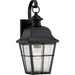 Quoizel - MHE8406K - One Light Outdoor Wall Lantern - Millhouse - Mystic Black