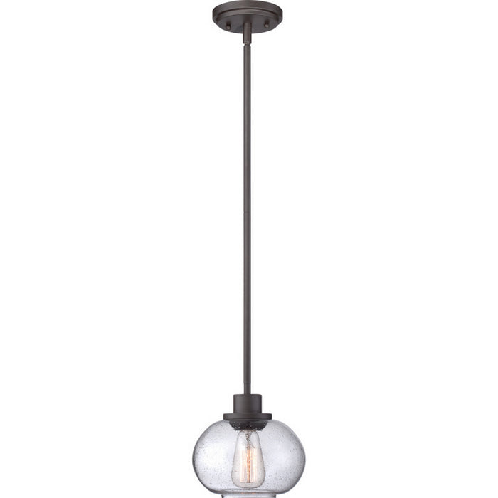 Quoizel - TRG1508OZ - One Light Mini Pendant - Trilogy - Old Bronze