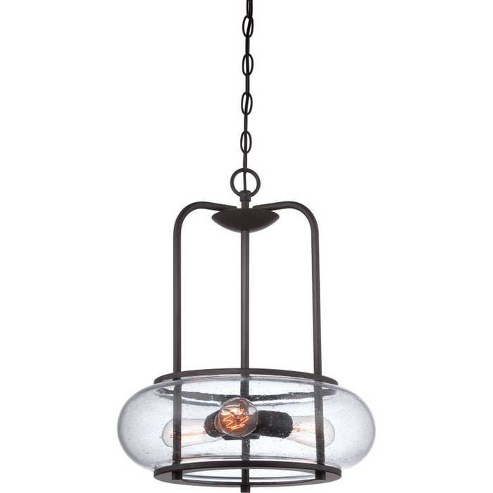 Quoizel - TRG1816OZ - Three Light Pendant - Trilogy - Old Bronze