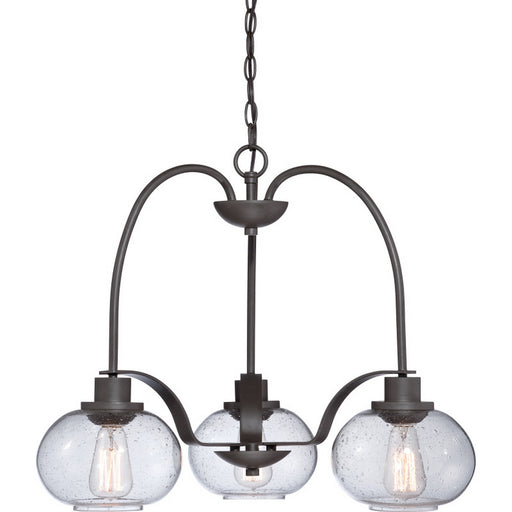 Quoizel - TRG5103OZ - Three Light Chandelier - Trilogy - Old Bronze