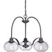 Quoizel - TRG5103OZ - Three Light Chandelier - Trilogy - Old Bronze