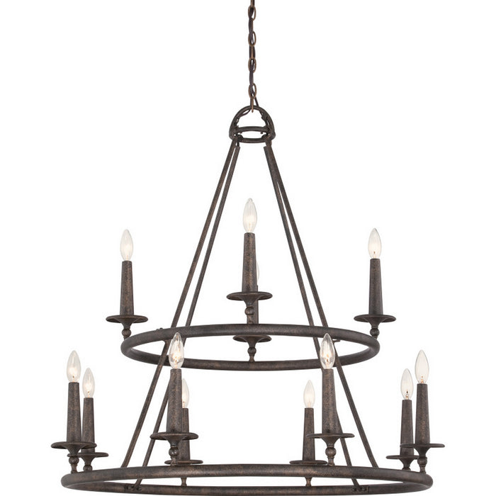 Quoizel - VYR5012ML - 12 Light Chandelier - Voyager - Malaga