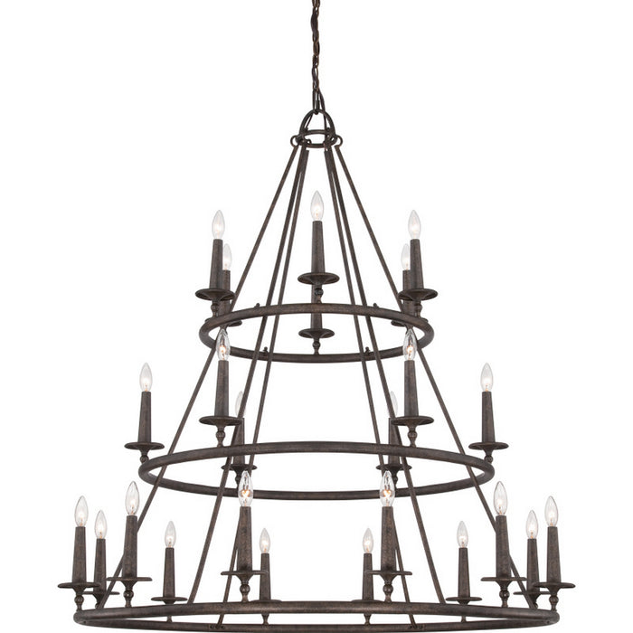 Quoizel - VYR5024ML - 24 Light Chandelier - Voyager - Malaga