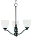 Maxim - 10064FTOI - Three Light Chandelier - Stefan - Oil Rubbed Bronze