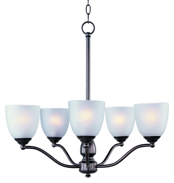 Maxim - 10065FTOI - Five Light Chandelier - Stefan - Oil Rubbed Bronze