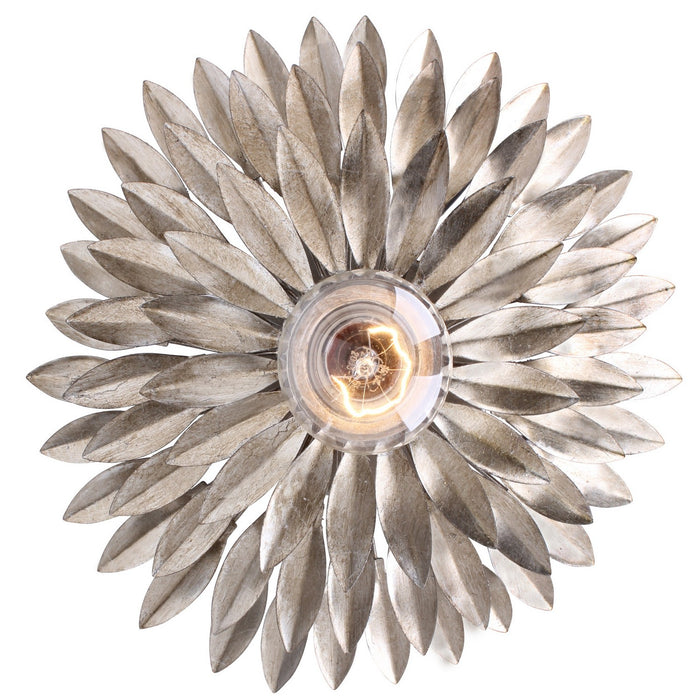 Crystorama - 500-SA - One Light Wall Sconce - Broche - Antique Silver