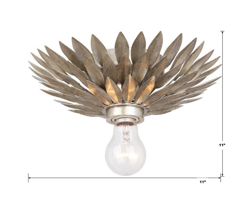 Crystorama - 500-SA - One Light Wall Sconce - Broche - Antique Silver