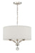 Crystorama - 8005-PN - Three Light Mini Chandelier - Mirage - Polished Nickel