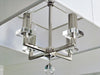 Crystorama - 8105-PN - Four Light Chandelier - Paxton - Polished Nickel