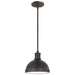 Generation Lighting. - 65085-715 - One Light Pendant - Pratt Street Metal - Autumn Bronze