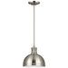 Generation Lighting. - 65085-962 - One Light Pendant - Pratt Street Metal - Brushed Nickel