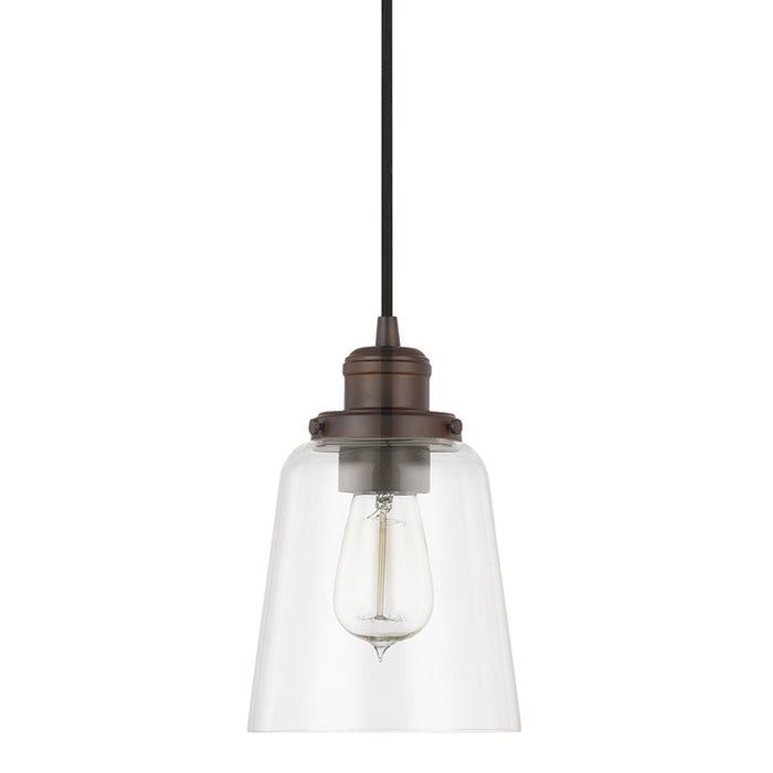 Capital Lighting - 3718BB-135 - One Light Pendant - Fallon - Burnished Bronze