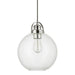 Capital Lighting - 4641PN-136 - One Light Pendant - Dean - Polished Nickel