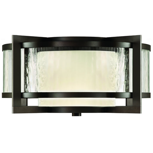 Fine Art - 817982ST - Two Light Outdoor Flush Mount - Singapore Moderne Outdoor - Bronze