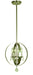 Framburg - 1050 PN - Four Light Pendant - Constellation - Polished Nickel