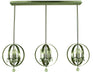 Framburg - 1051 BN - 12 Light Island Chandelier - Constellation - Brushed Nickel