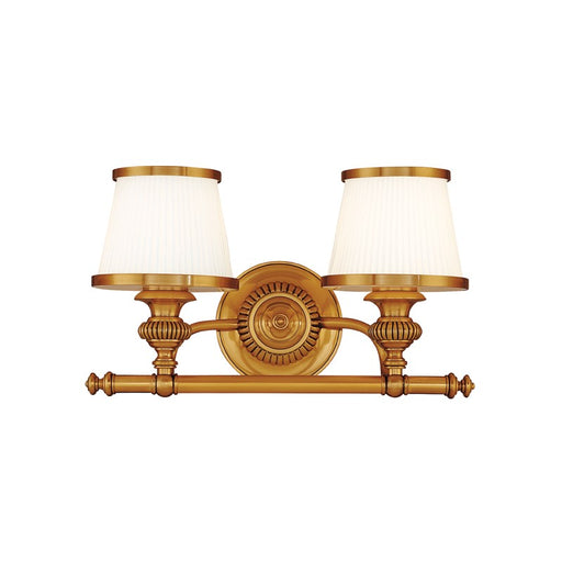 Hudson Valley - 2002-FB - Two Light Bath Bracket - Milton - Flemish Brass