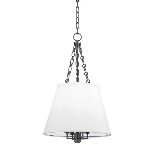 Hudson Valley - 6415-OB - Four Light Pendant - Burdett - Old Bronze