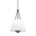 Hudson Valley - 6415-OB - Four Light Pendant - Burdett - Old Bronze