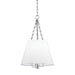 Hudson Valley - 6415-PN - Four Light Pendant - Burdett - Polished Nickel