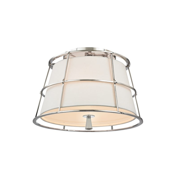 Hudson Valley - 9814-PN - Two Light Semi Flush Mount - Savona - Polished Nickel