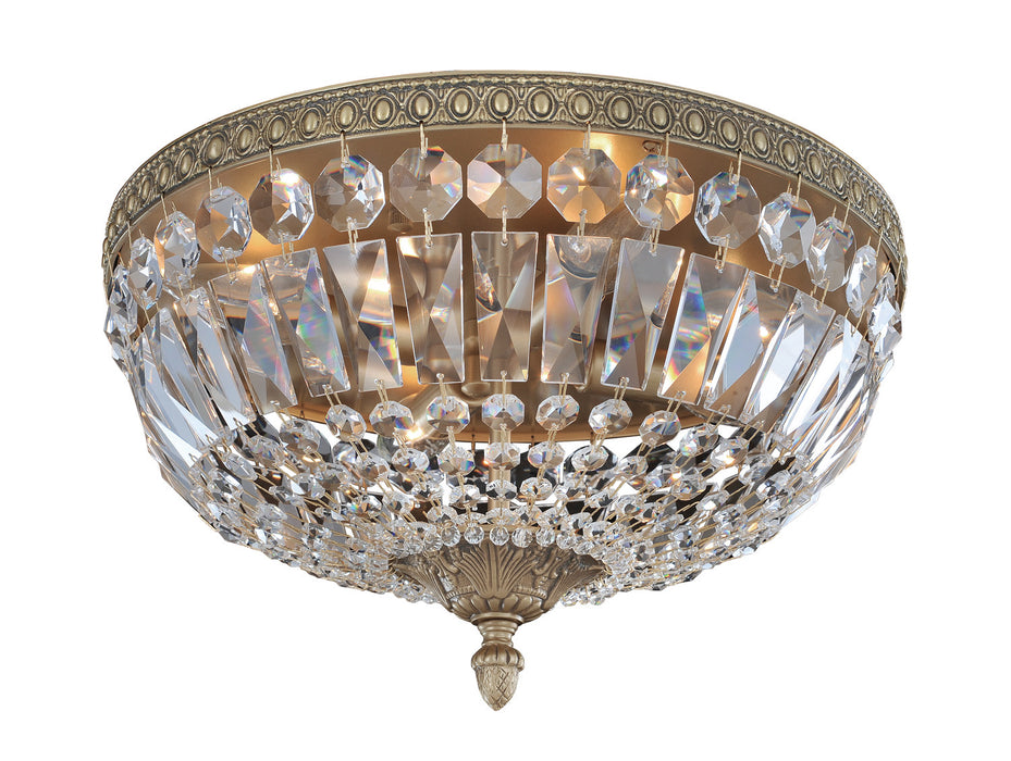 Allegri - 025941-031-FR001 - Four Light Flush Mount - Lemire - Antique Gold