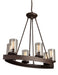 Artcraft - AC10005 - Six Light Chandelier - Menlo Park - Oil Rubbed Bronze