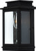 Artcraft - AC8191BK - One Light Outdoor Wall Mount - Freemont - Black