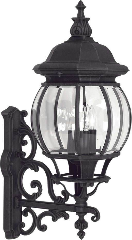 Artcraft - AC8490BK - Four Light Outdoor Wall Mount - Classico - Black