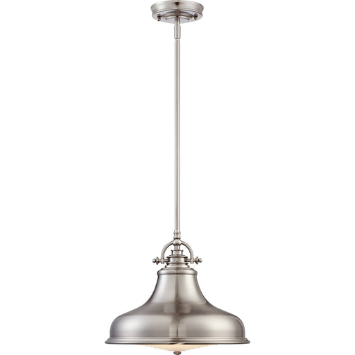 Quoizel - ER1814BN - One Light Pendant - Emery - Brushed Nickel