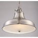 Quoizel - ER1814BN - One Light Pendant - Emery - Brushed Nickel