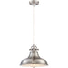 Quoizel - ER1814BN - One Light Pendant - Emery - Brushed Nickel