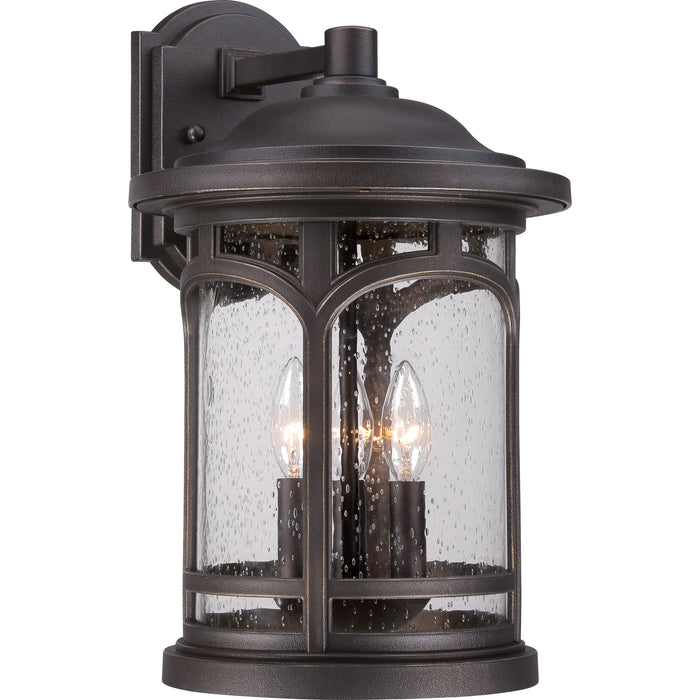 Quoizel - MBH8411PN - Three Light Outdoor Wall Lantern - Marblehead - Palladian Bronze