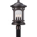 Quoizel - MBH9011PN - Three Light Outdoor Post Lantern - Marblehead - Palladian Bronze