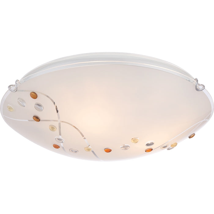 Quoizel - PCSL1616C - Three Light Flush Mount - Stellar - Polished Chrome