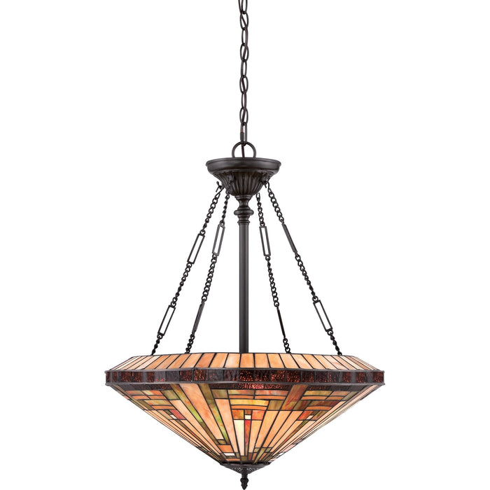 Quoizel - TFST2822VB - Four Light Pendant - Stephen - Vintage Bronze