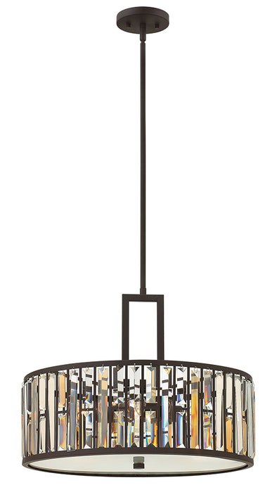 Fredrick Ramond - FR33735VBZ - LED Foyer Pendant - Gemma - Vintage Bronze