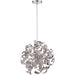 Quoizel - RBN2817C - Five Light Pendant - Ribbons - Polished Chrome