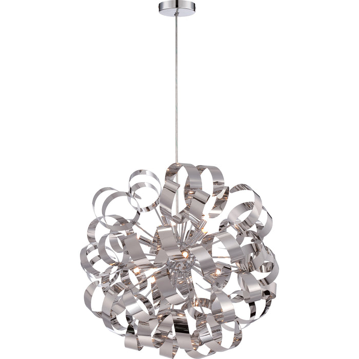 Quoizel - RBN2823C - 12 Light Pendant - Ribbons - Polished Chrome