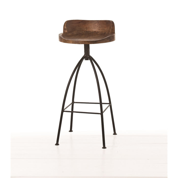 Arteriors - 2747 - Barstool - Hinkley - Sandblast Antique Wax