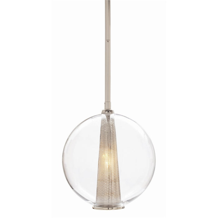 Arteriors - DK49911 - One Light Pendant - Caviar - Clear